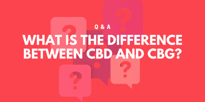 Differences between CBD and CBG.